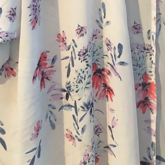 Floral Cardigan- Plus Size - Picture 3 of 3